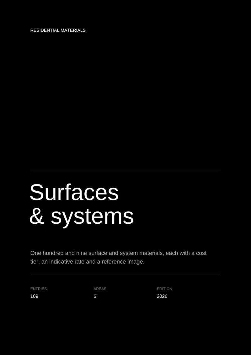 Surfaces and systems cover